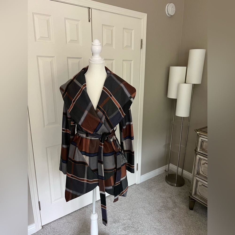 Plaid jacket, Size L/XL